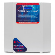 Стабилизатор напряжения Энерготех OPTIMUM+ Exclusive 15000 ВА от 90 В (Эксклюзивно для Краснодарского края)